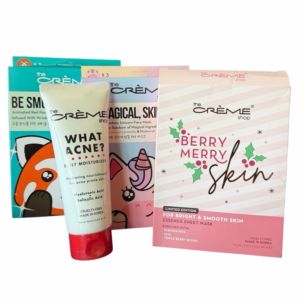 Berry Merry Skin & What Acne? Moisturizer